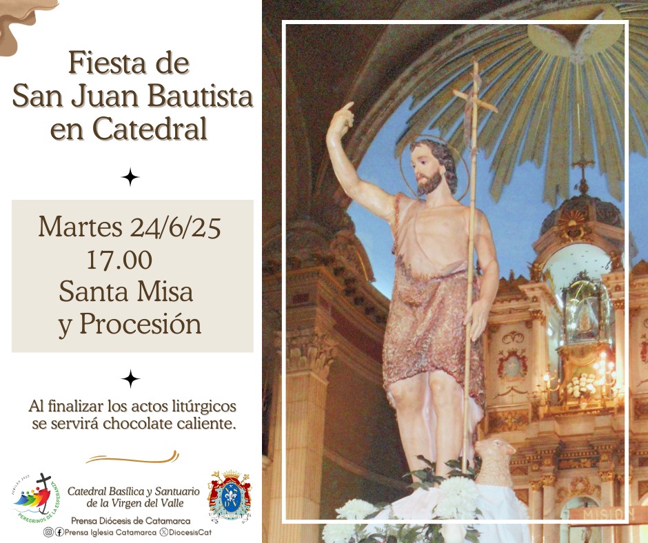 Celebración en honor de San Juan Bautista